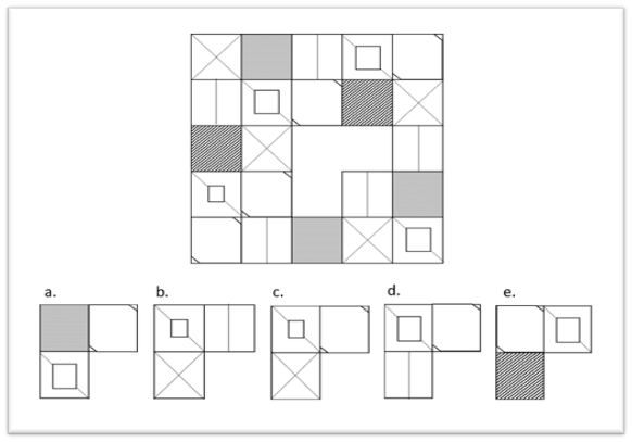 Abstract reasoning example